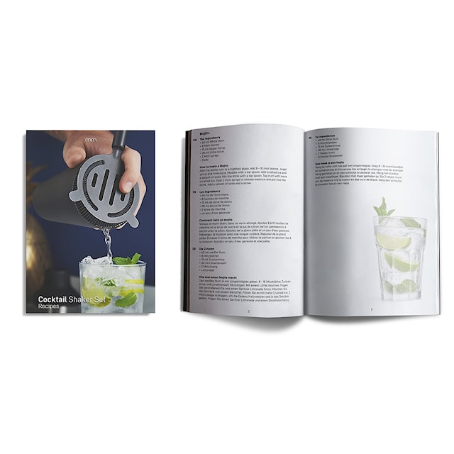 Tuotekuva 3 - Cocktail Shaker Set – 7 osaa Mikamax