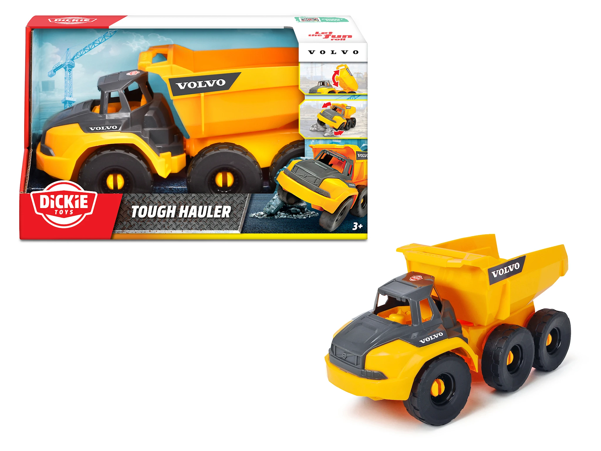 Tuotekuva ille Volvo Tough Kippiauto 26 cm Dickie Toys