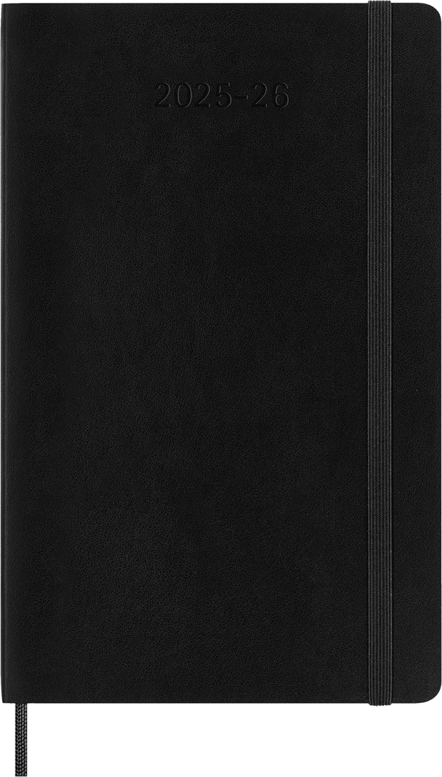 Tuotekuva 2 - Kalenteri 18 kk 25/26 Classic Soft Daily Large Musta Moleskine