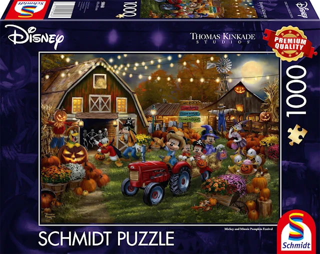 Disney, Mickey & Minnie Pumpkin Festival Palapeli 1000 Palaa Schmidt