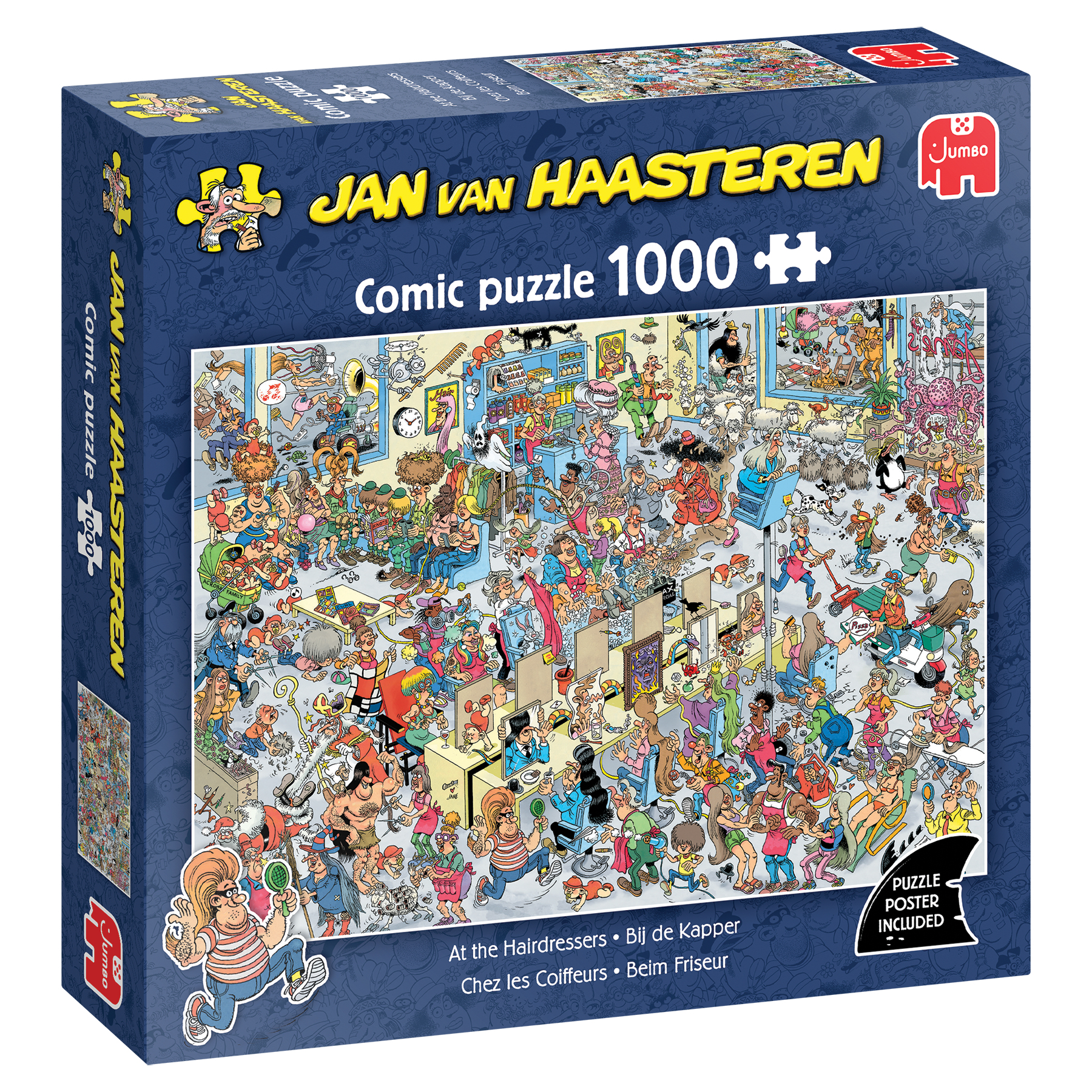 Jan Van Haasteren The Hairdressers Pussel 1000 bitar