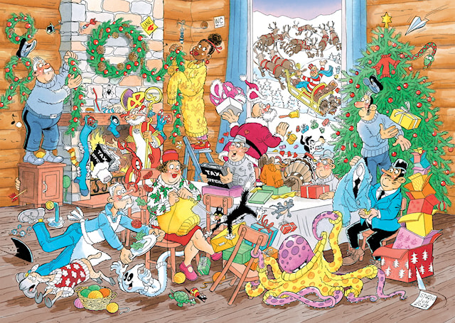 Tuotekuva 2 - Jan Van Haasteren Woolly Christmas Palapeli 500 palaa