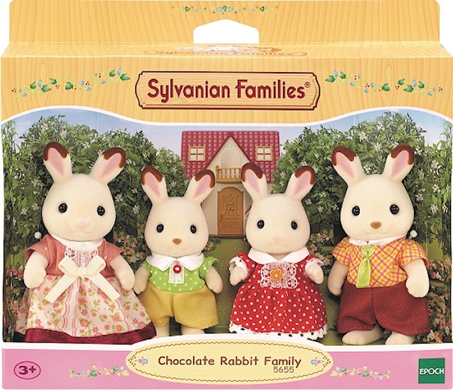 Produktbild 5 för Familjen Chokladkanin Sylvanian Families