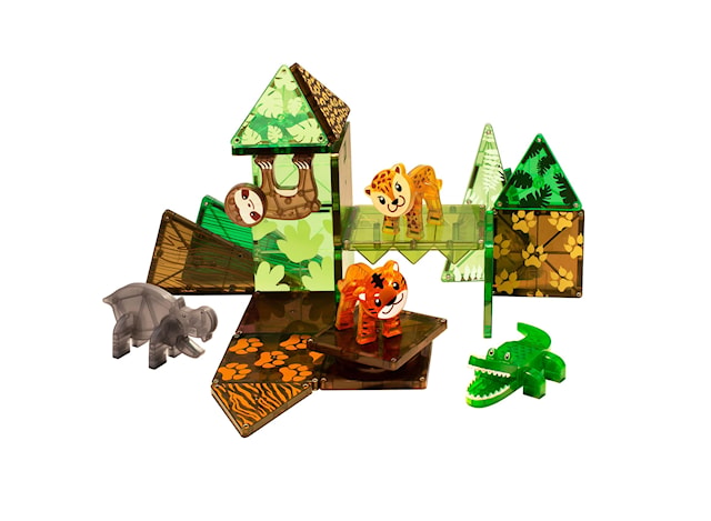 Produktbild 2 för Magna-Tiles Jungle Animals 25 bitar