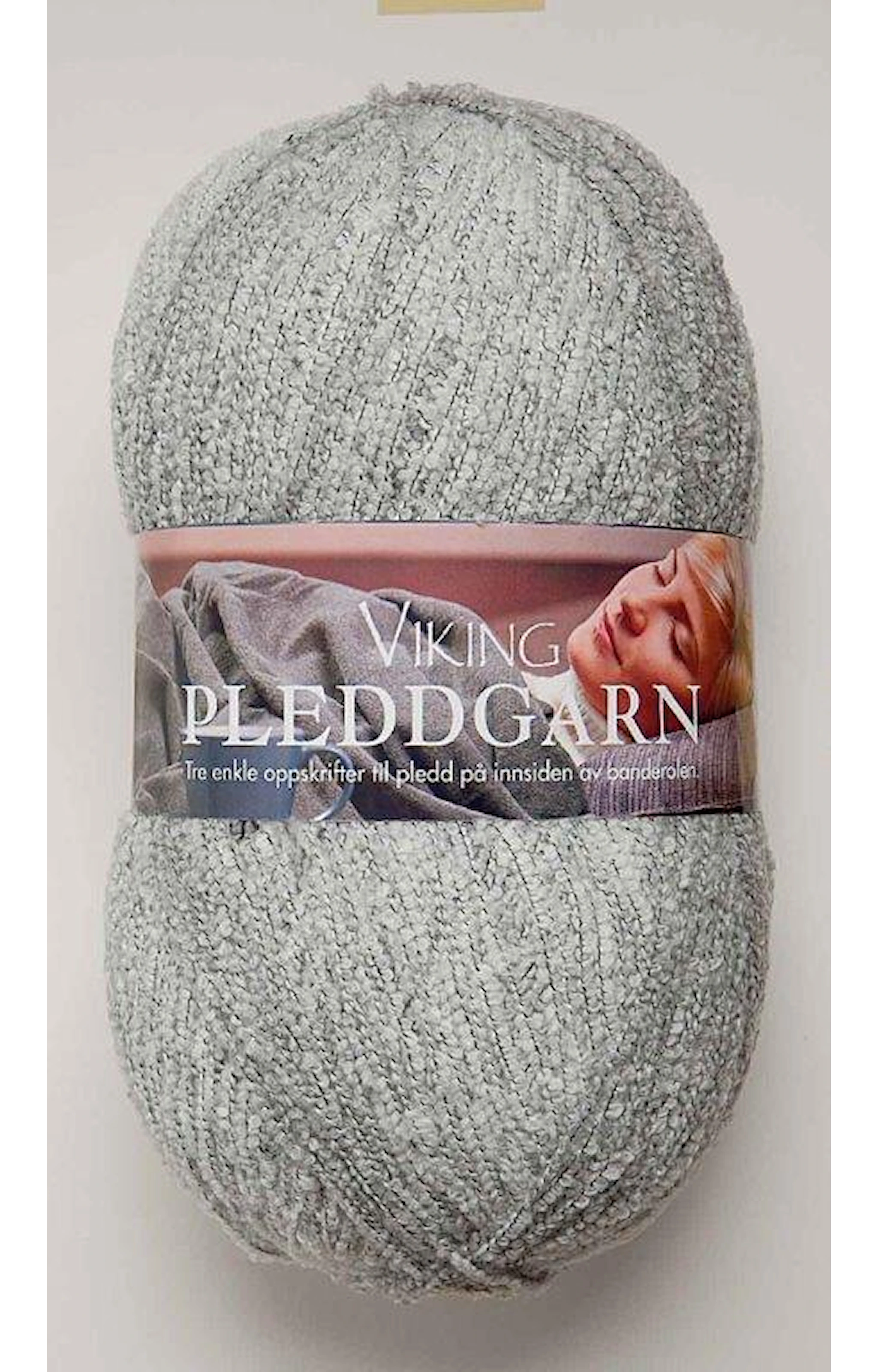 Tuotekuva ille Pleddgarn 350 g vaaleanharmaa Viking Garn