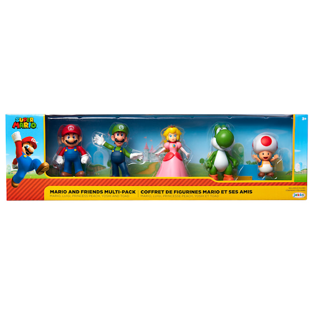 Tuotekuva 4 - Super Mario Limited Artikulation Figuurit 5-Pack Mario ystävien kanssa