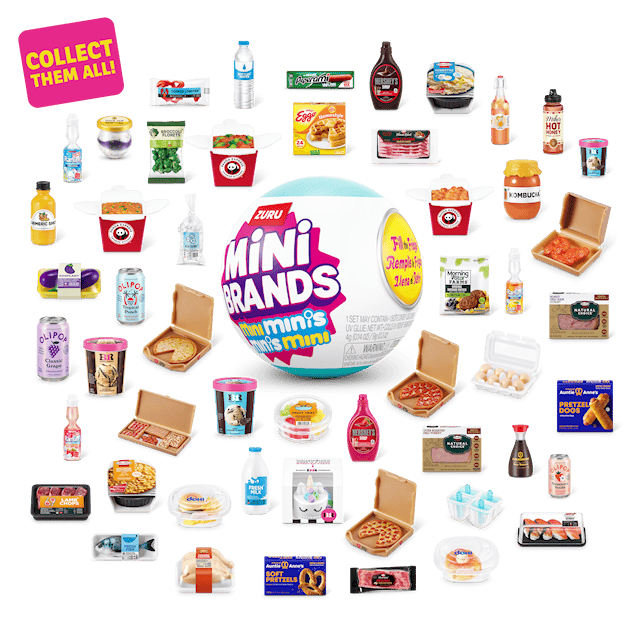 Produktbild 2 för Fill The Fridge Matvaror Mini Brands
