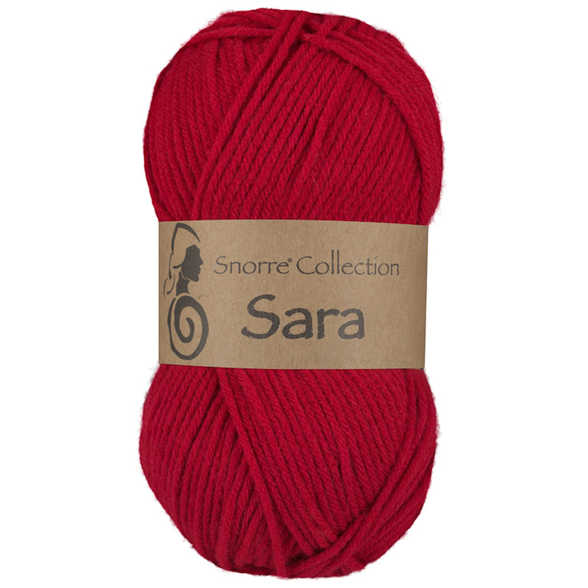 Tuotekuva ille Sara Akryylilanka 50 g Punainen 965, Viking Snorre