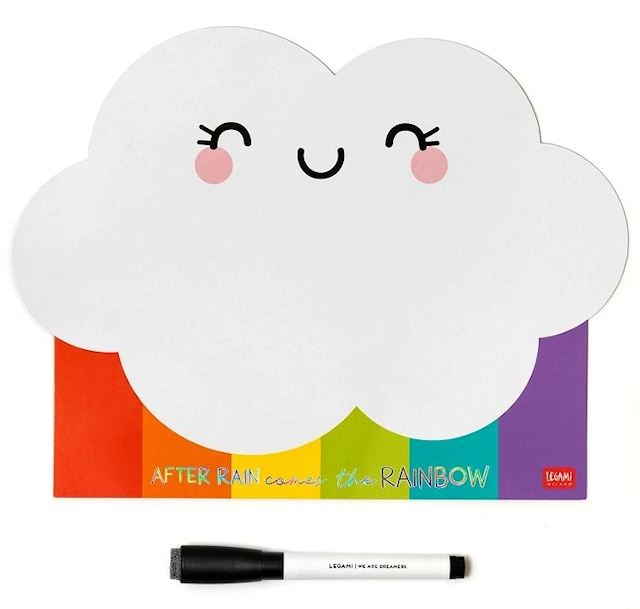 Magneettinen Whiteboard Taulu Rainbow 28 cm Legami