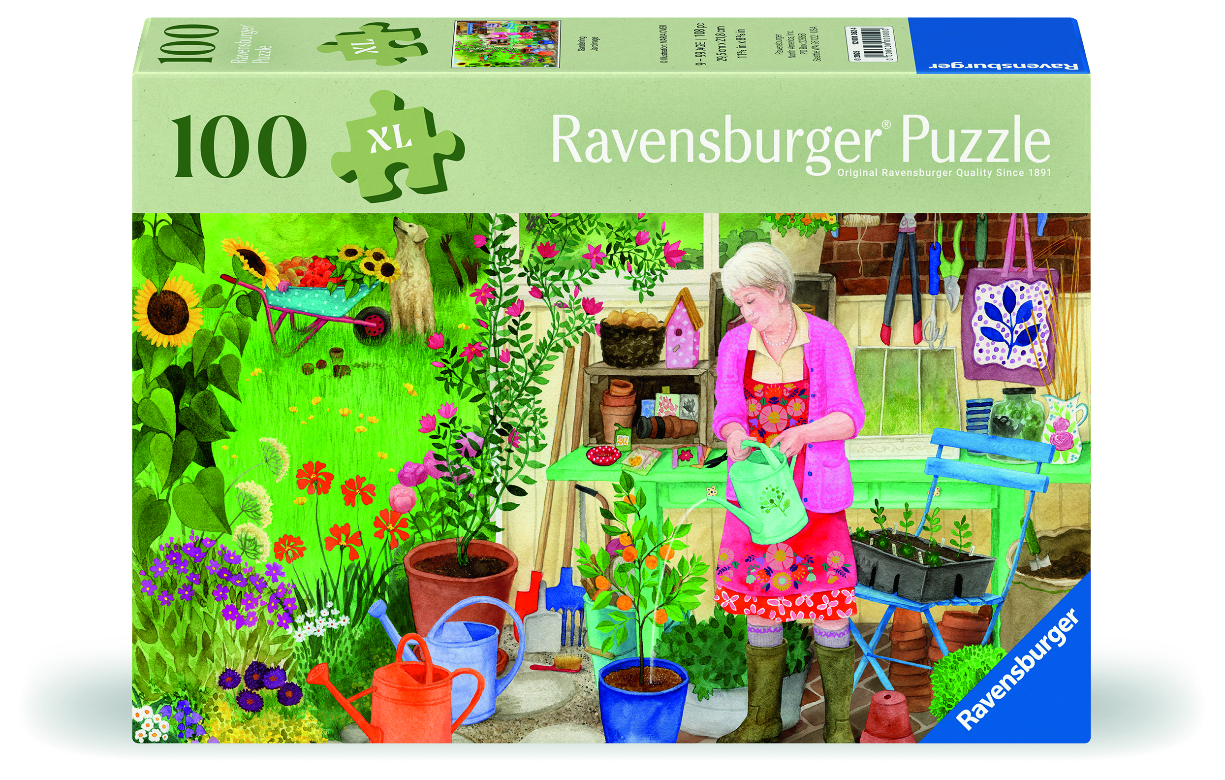 Gardening 100 XXL bitar, Ravensburger
