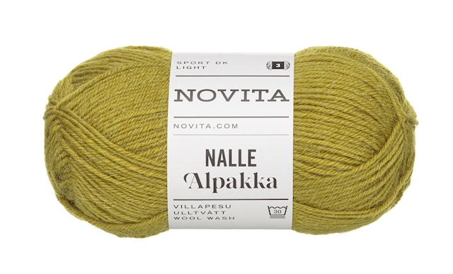 Nalle Alpakka Garn 50g Grönska 332 Adlibris