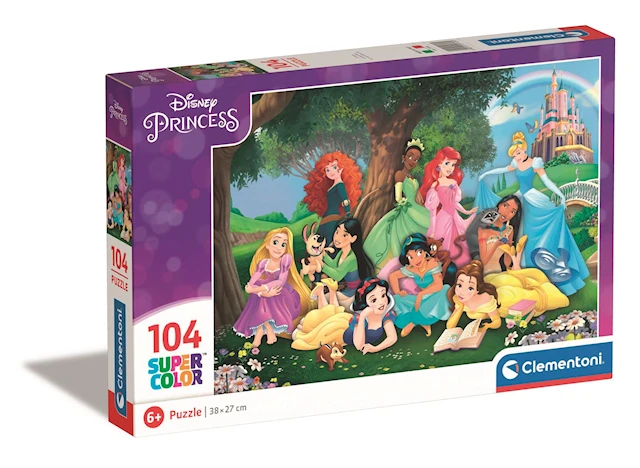 Pussel Kids Disney Princess 104 bitar, Clementoni