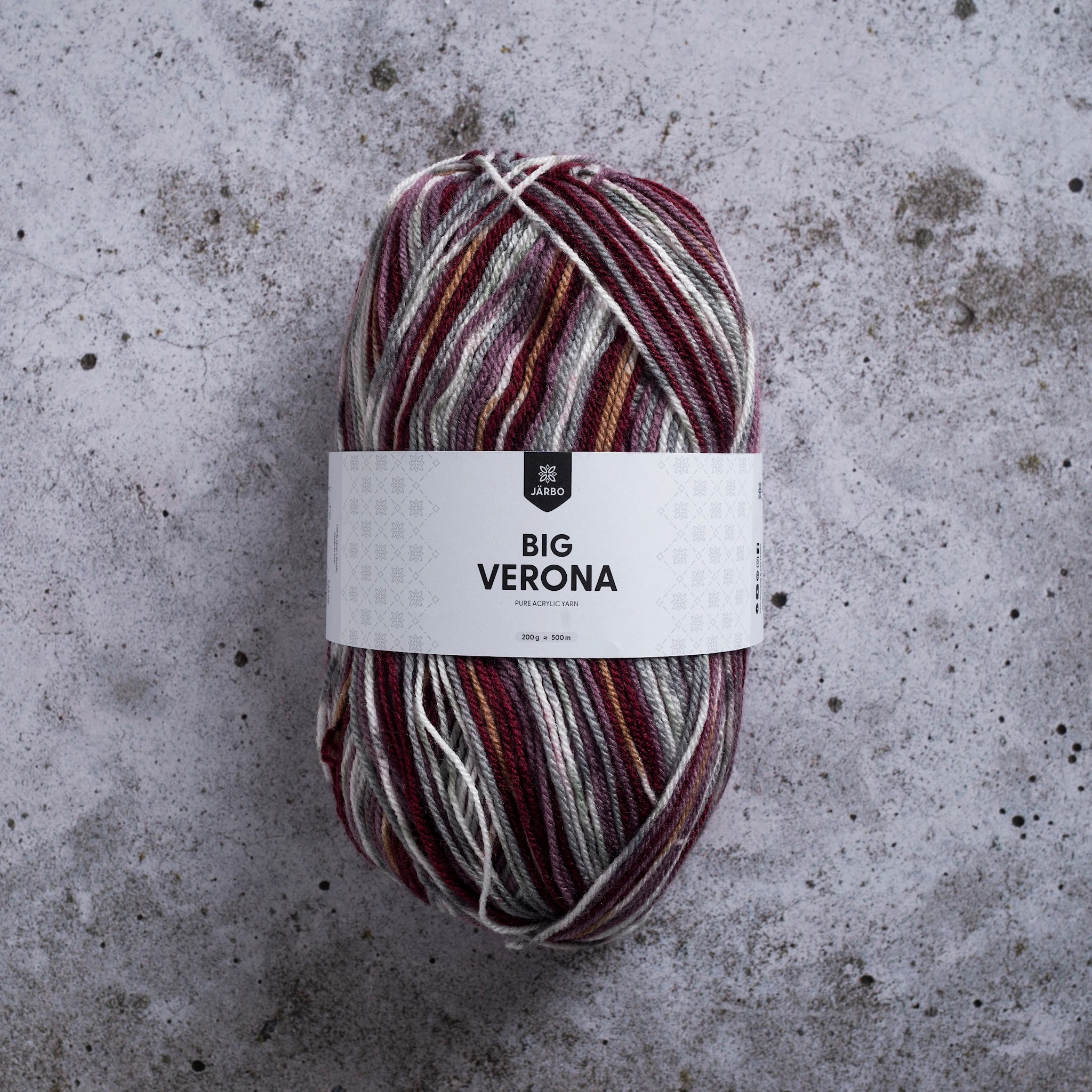 Tuotekuva ille Big Verona 200 g Romantic maroon Järbo