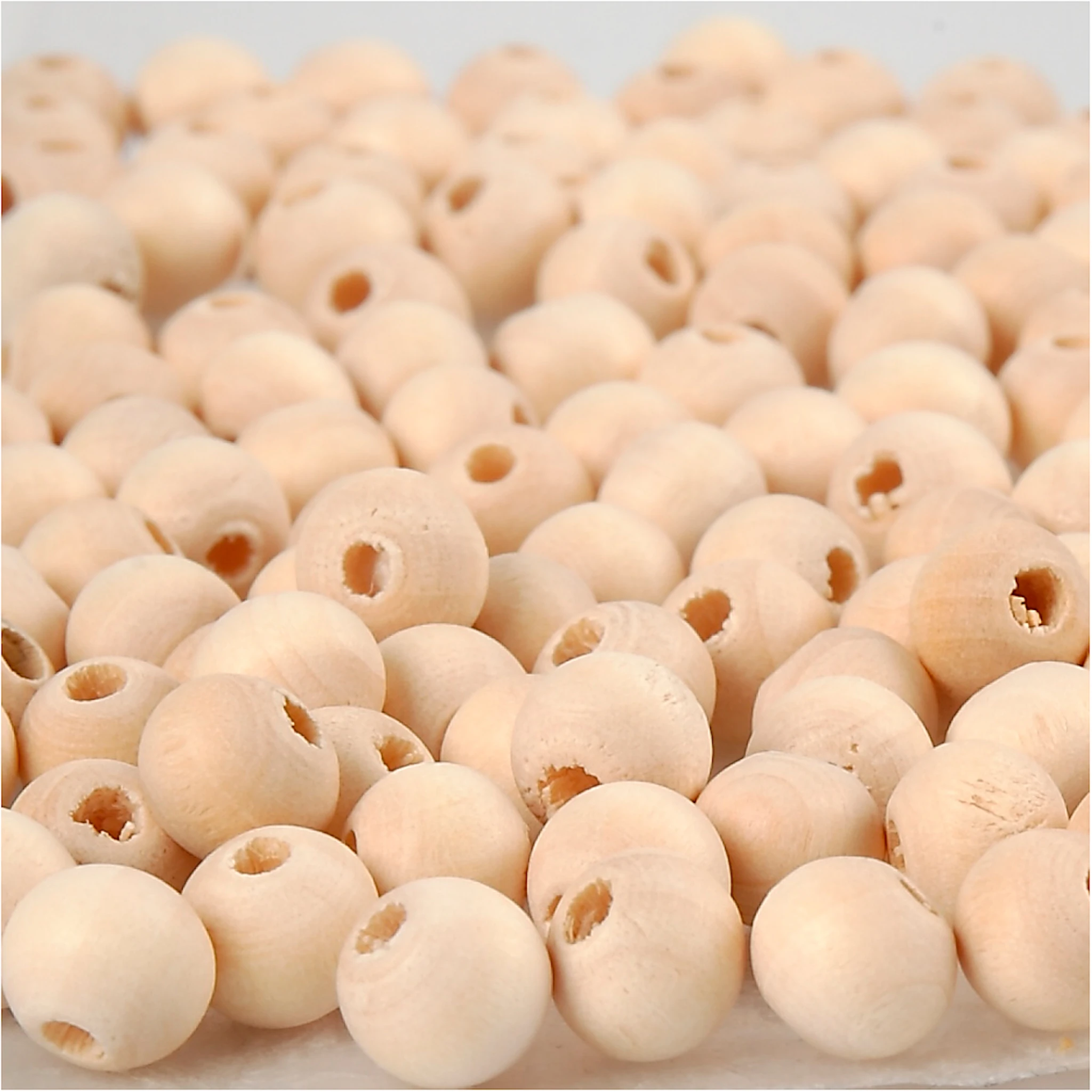 Produktbilde for Treperle, dia. 8 mm, hullstr. 2 mm, 100 stk./ 1 pk.