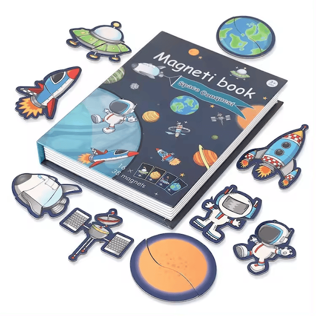 Tuotekuva 2 - Magneettikirja Space World Suntoy