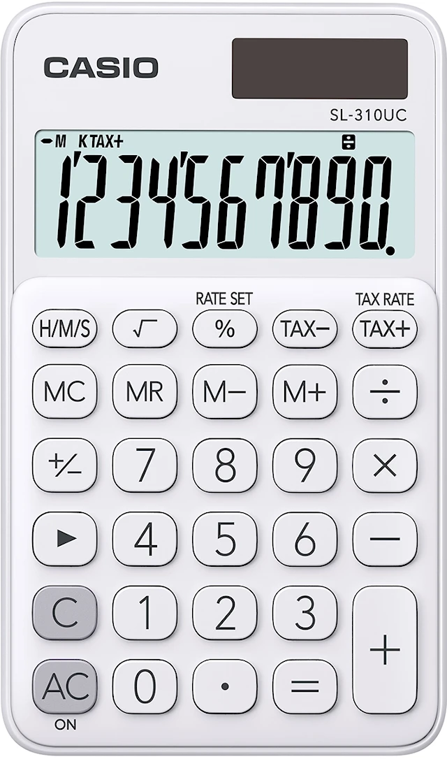 Miniräknare SL-310UC WE Casio