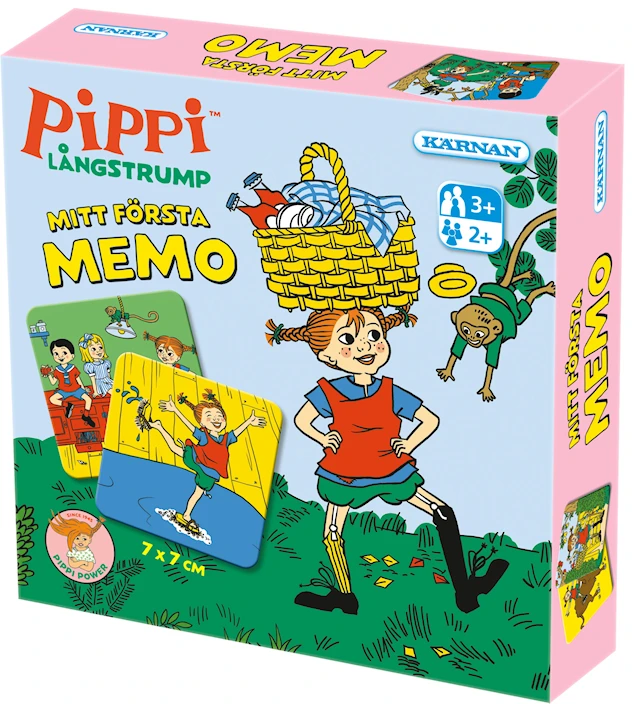Ensimmäinen muistipeli Peppi Pitkätossu, Kärnan