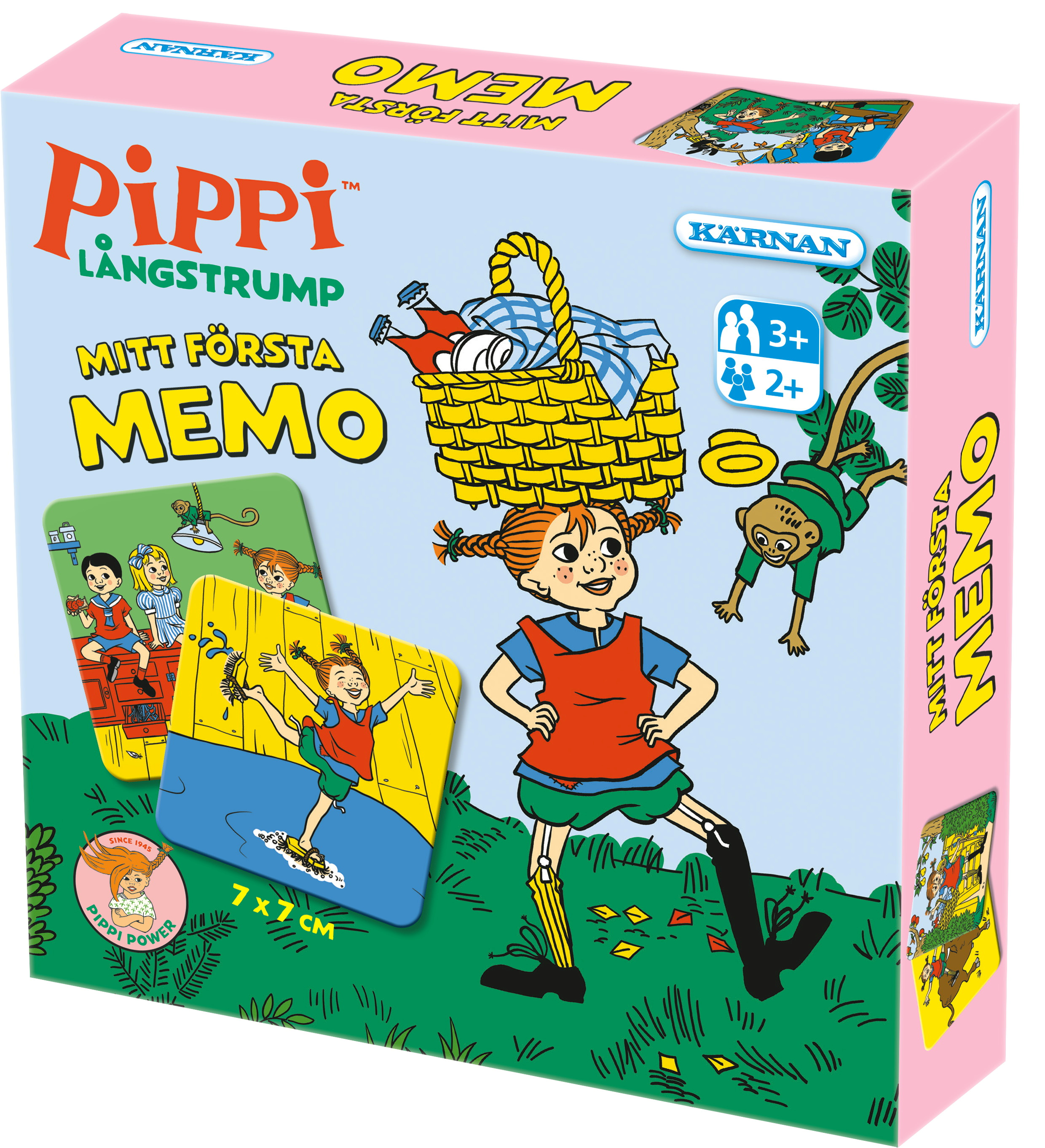 Mitt första Memo Pippi Långstrump, Kärnan