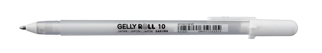 Sakura Gelly Roll Basic Vit Gel Penna 0,5 mm
