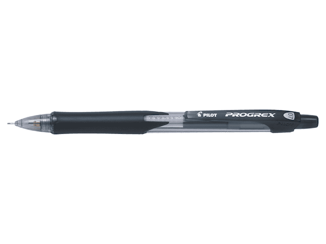 Stiftpenna Progrex 0,7, Svart, Pilot