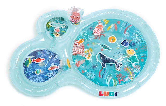 Vattenlekmatta Turkos Ludi