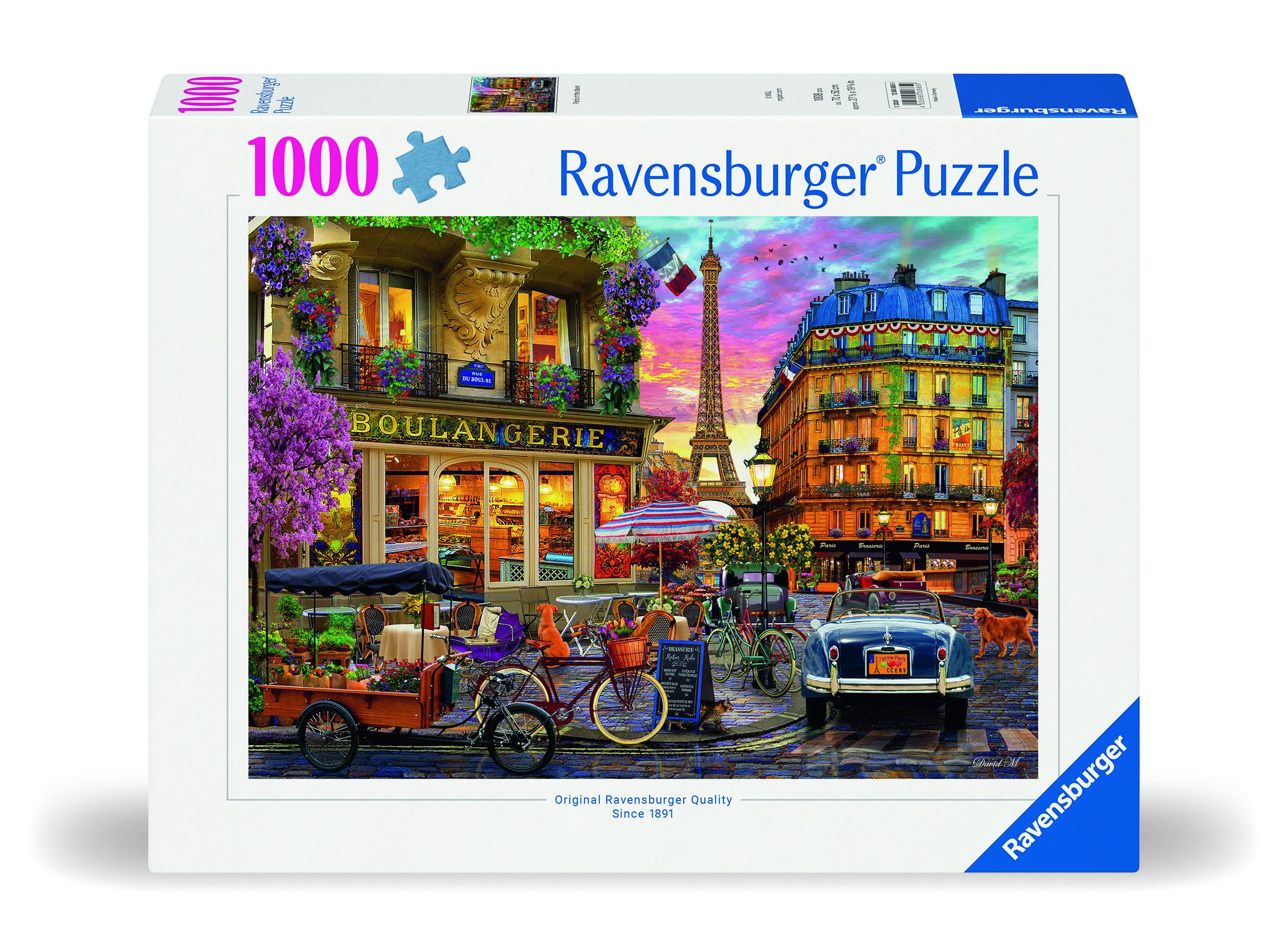 Pussel Paris At Dawn 1000 bitar, Ravensburger