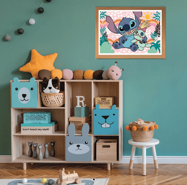 Produktbild 2 för Stitch Barnpussel 60 Bitar Clementoni