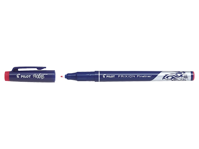 Produktbilde 2 for Fineliner Frixion, 3-pack, Svart/Blå/Rød, Pilot