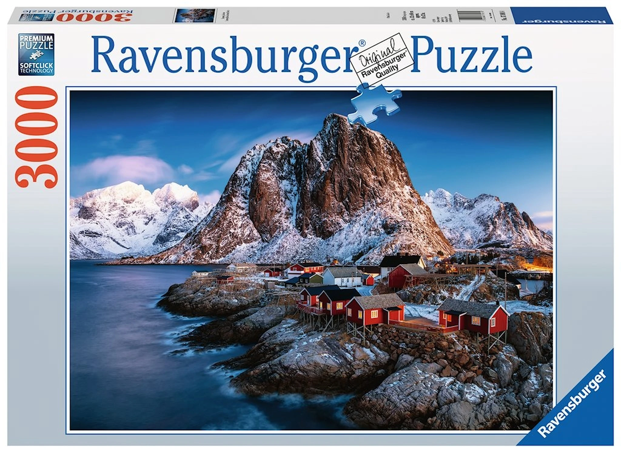 Produktbilde for Hamnøy, Lofoten, Puslespill, 3000 brikker, Ravensburger