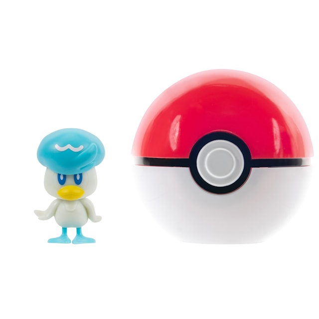 Tuotekuva 1 - Pokemon Clip N Go Quaxly With Poke Ball