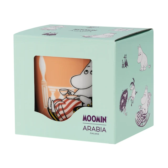 Arabia Mumin mugg Muminmamma 80 års jubileum 30 cl