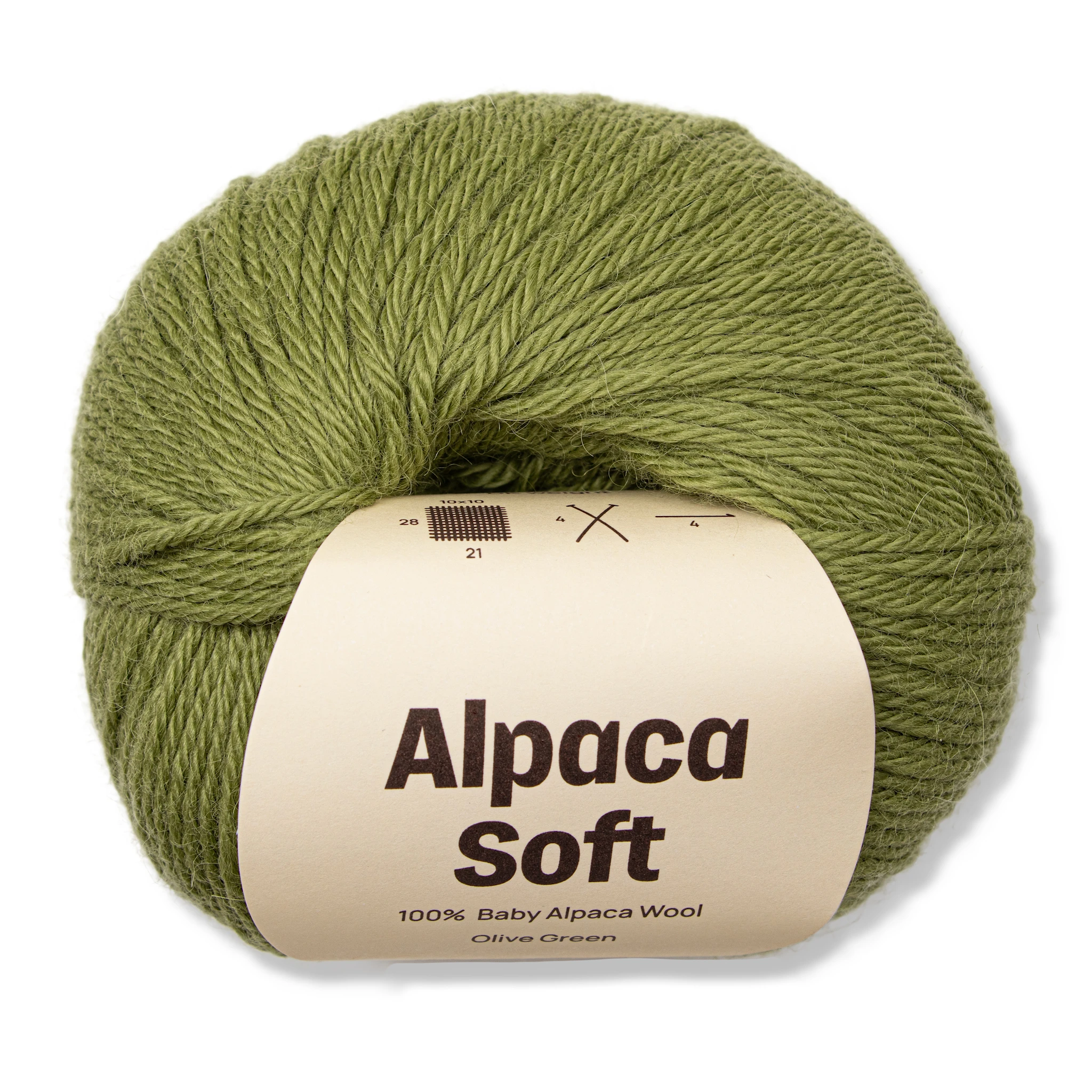Produktbild för Alpacka Soft 50g Olive Green A227 Adlibris