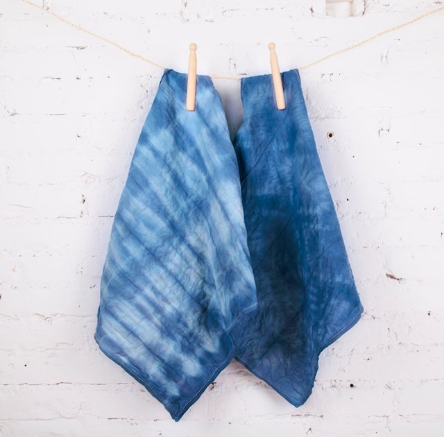 Produktbilde 3 for Batikk Kit Indigo Bandana Crafters