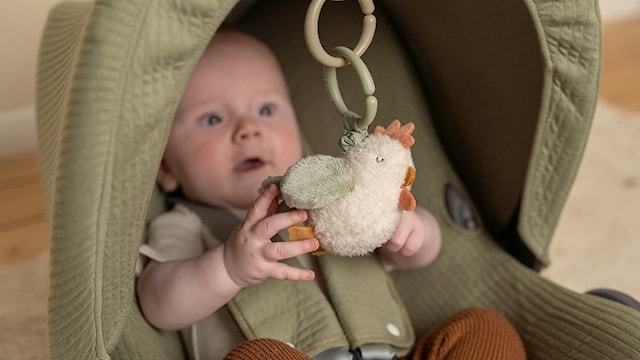 Produktbild 3 för Little Farm Pull-and-shake Kyckling Little Dutch