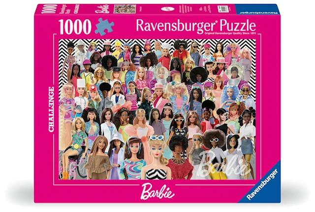 Pussel Pussel Pussel Barbie Challenge 1000 bitar, Ravensburger