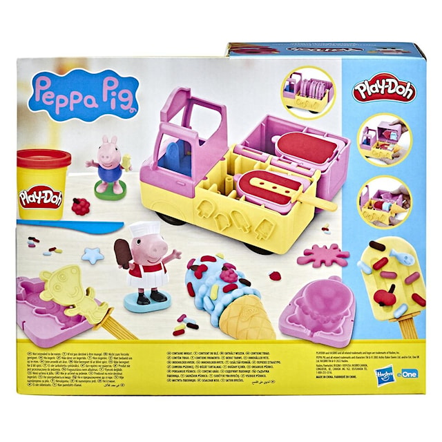 Tuotekuva 4 - Pipsa Possu Jäätelö-leikkisetti, Play-Doh