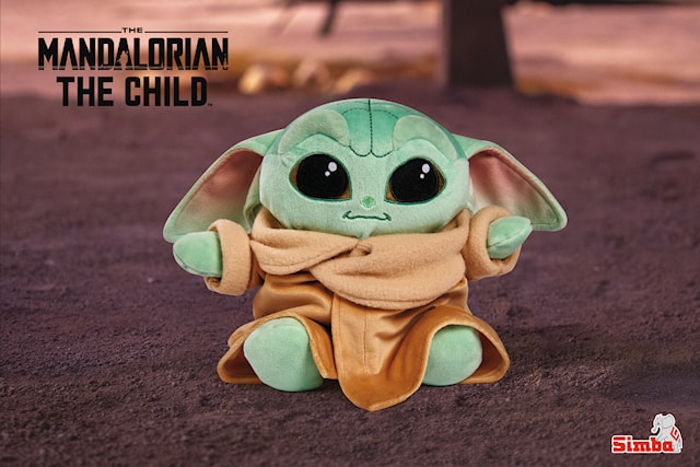 Produktbilde 2 for Disney The Mandalorian Baby Yoda Kosedyr 25 cm