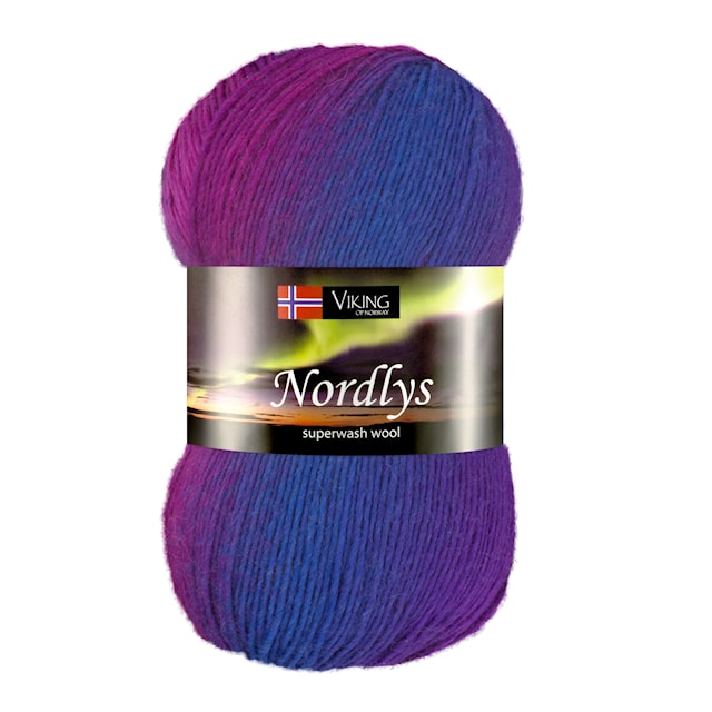 Tuotekuva 1 - Nordlys 100 g Lily Viking Garn