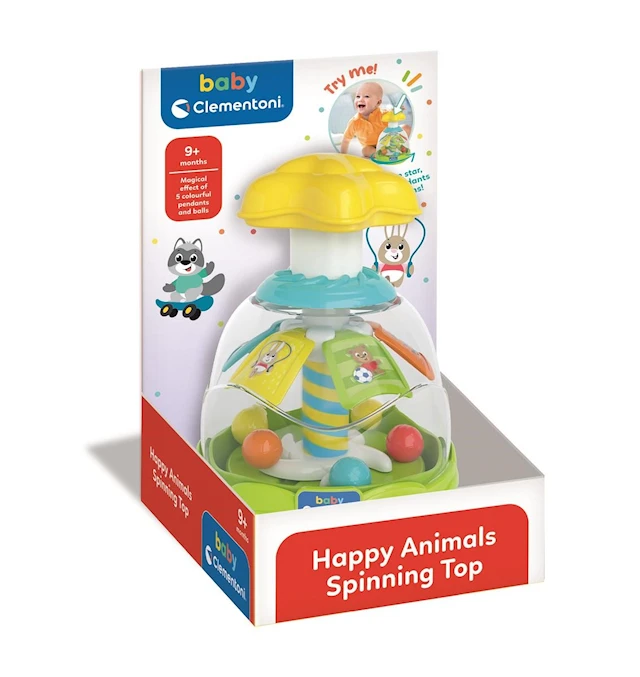 Animal Spinny Top Activity Lelu Clementoni