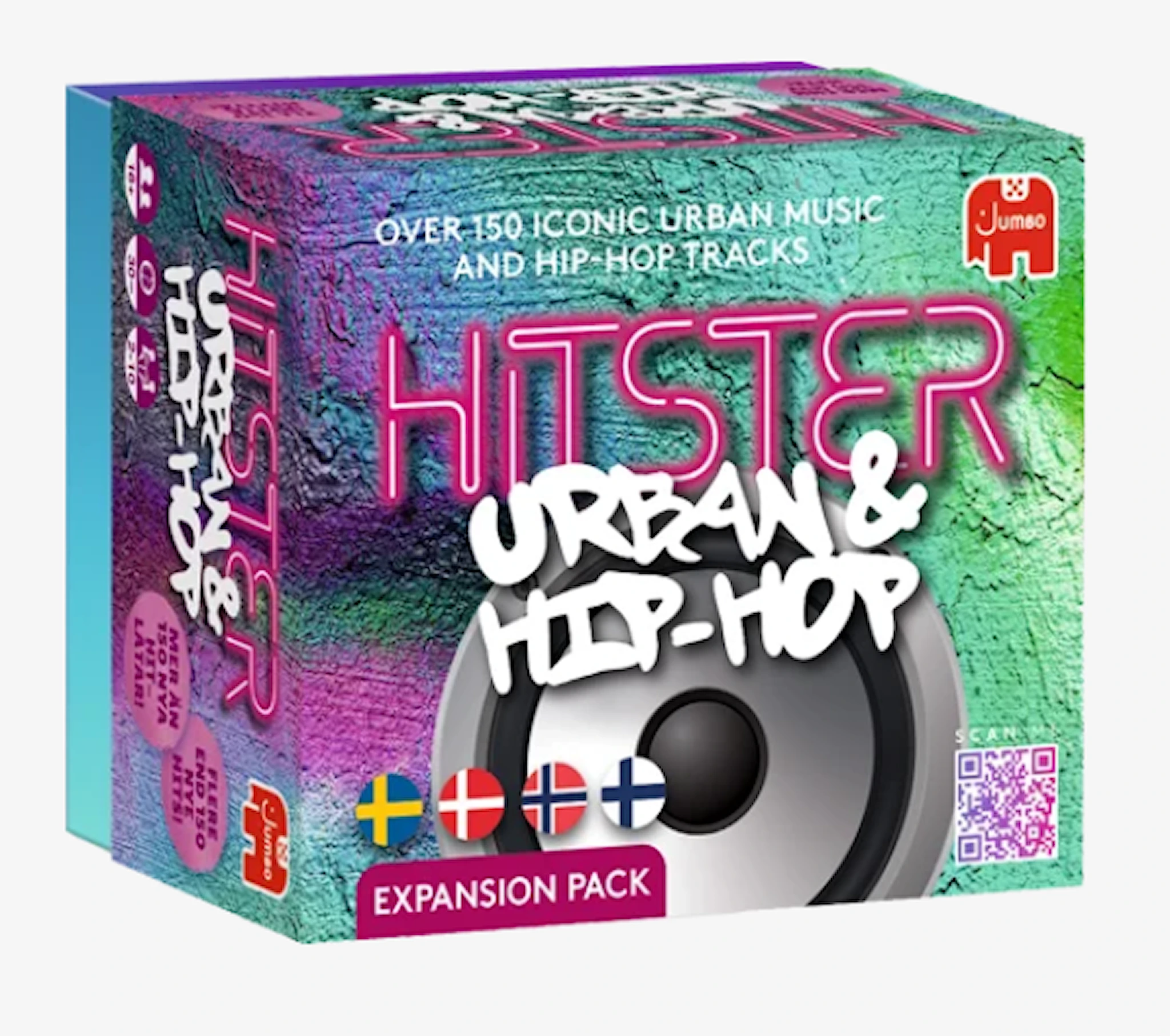 Tuotekuva ille Hitster Urban & Hip-Hop Nordic (Expansion Pack)