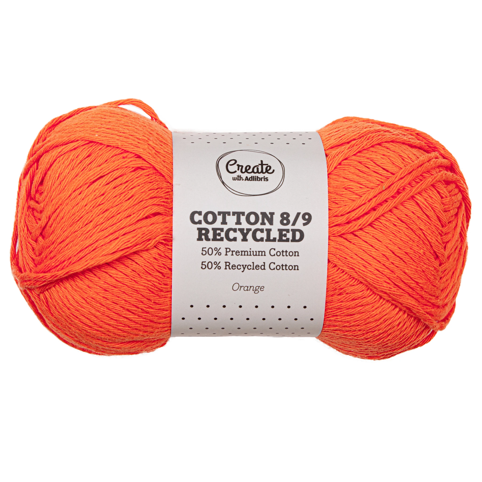 Produktbild för Cotton 8/9 Garn 100g Adlibris