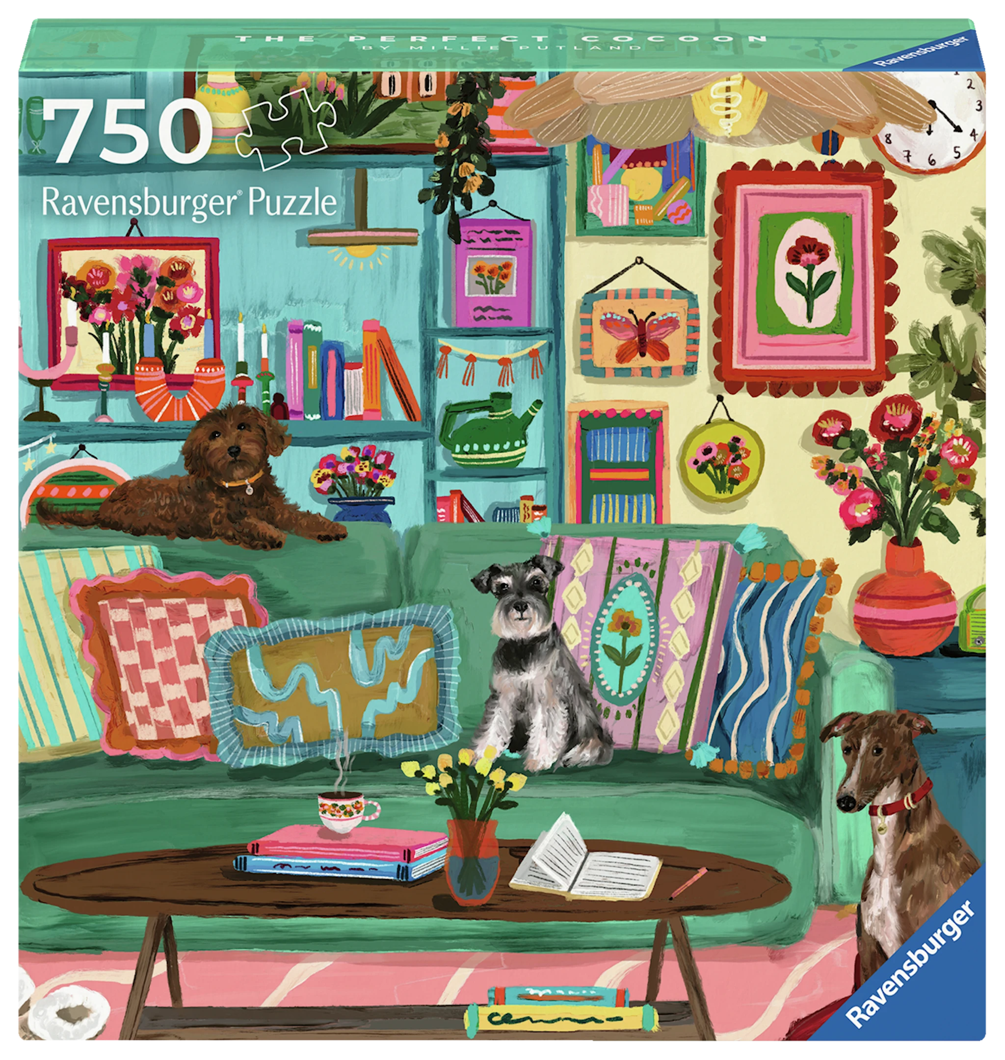 Produktbilde for Happy place, Cosy place Puslespill 750 Brikker Ravensburger