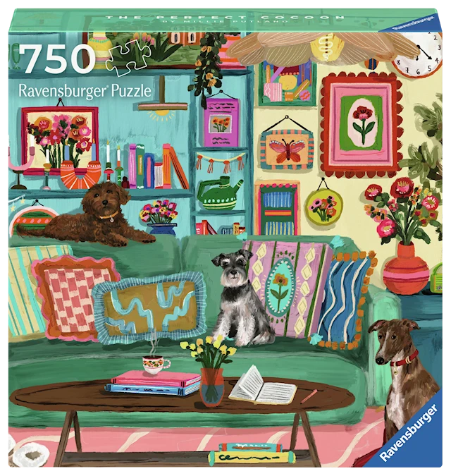 Happy place, Cosy place Pussel 750 Bitar, Ravensburger