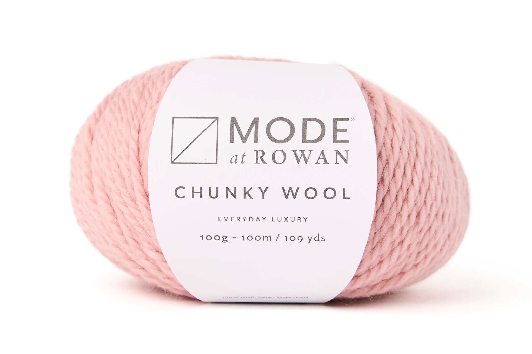 Produktbild för Chunky Wool, 100% ull 100 gr Primrose 017, Mode at Rowan
