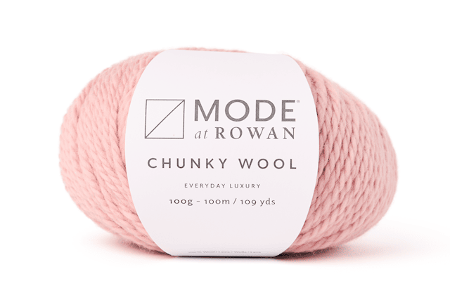 Chunky Wool, 100% ull 100 gr Primrose  017, Mode at Rowan