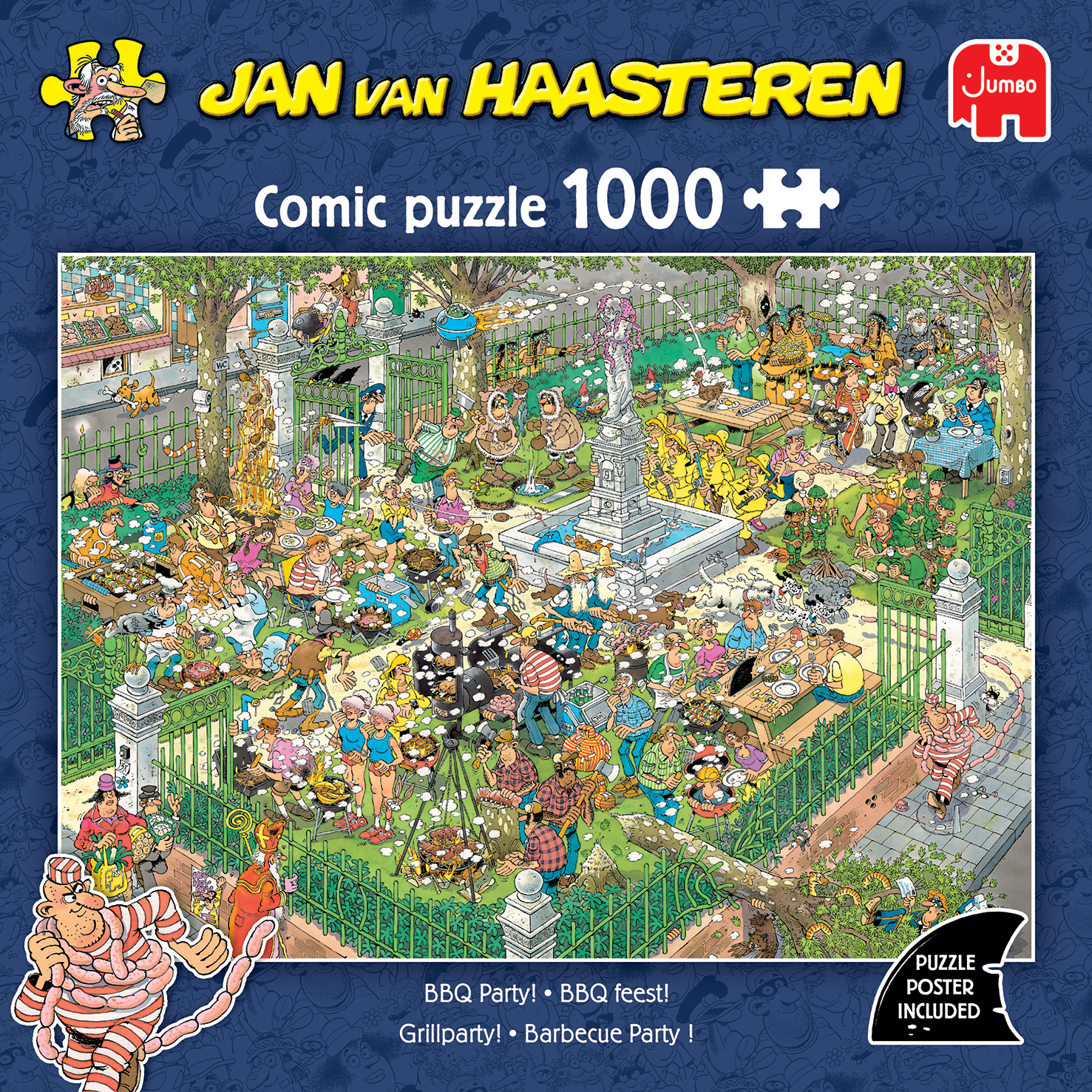 Jan van Haasteren pussel BBQ Party 1000 bitar