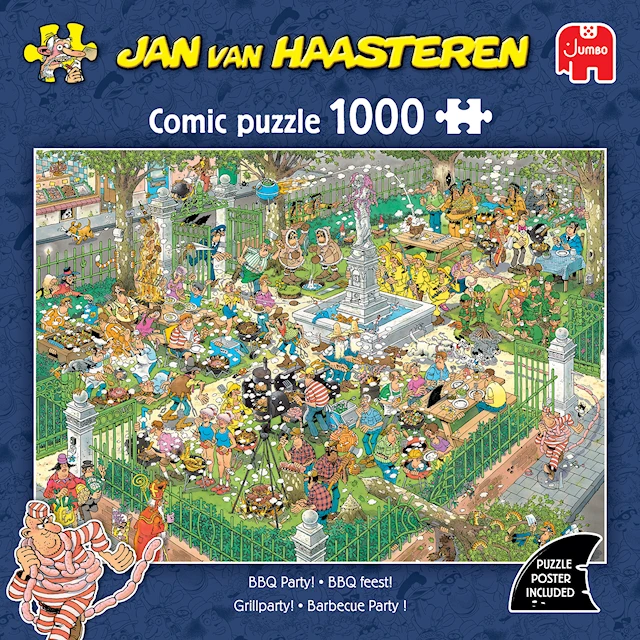 Jan van Haasteren pussel BBQ Party 1000 bitar
