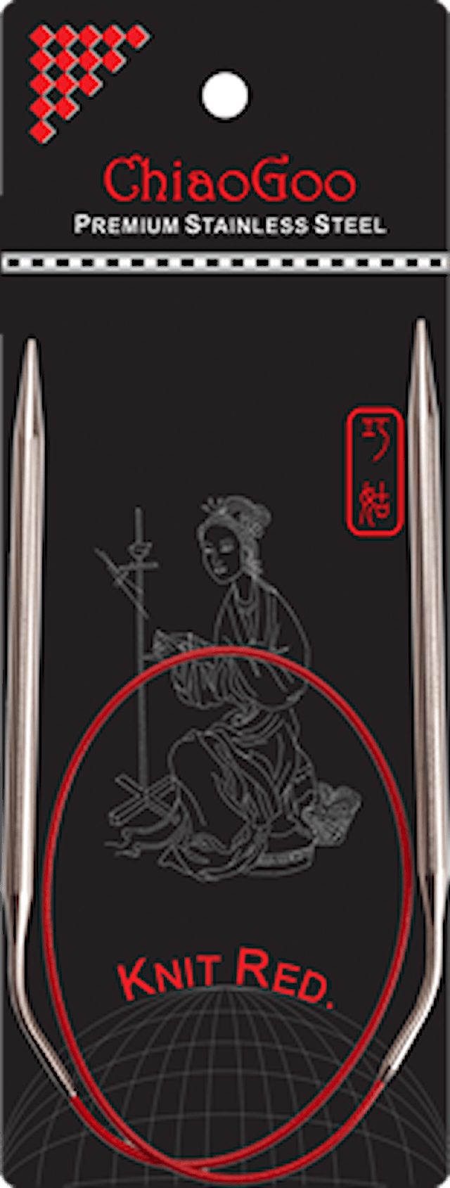 SS Red  Rundsticka 60 cm/8 mm Chiaogoo