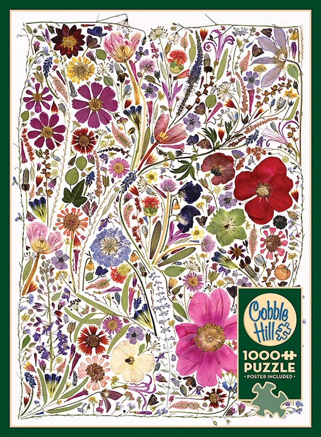 Palapelit Flower Press: Spring 1000 palaa, Cobble Hill