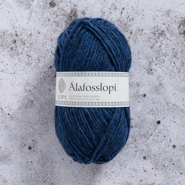 Álafosslopi Garn Ull 100 g Klarblå Istex (1233)